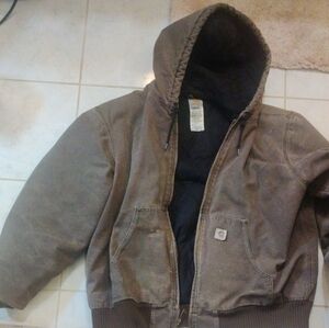 VINTAGE Carhartt Brown Hooded Jacket